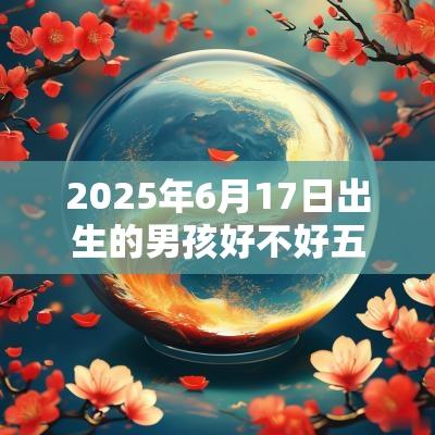 2025年6月17日出生的男孩好不好五行缺水高分取名