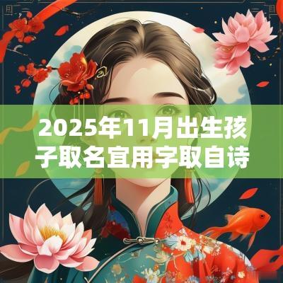2025年11月出生孩子取名宜用字取自诗经的女孩名字