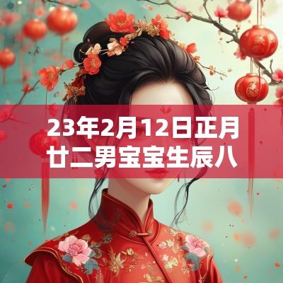 23年2月12日正月廿二男宝宝生辰八字气派好听的名字