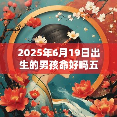 2025年6月19日出生的男孩命好吗五行缺水吉利取名 2025年6月19日出生的男孩命好吗五行缺水吉利取名