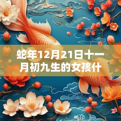 蛇年12月21日十一月初九生的女孩什么命温婉大气的名字