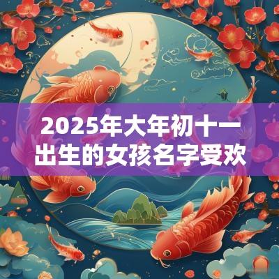 2025年大年初十一出生的女孩名字受欢迎的女宝宝名字
