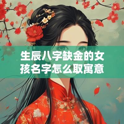生辰八字缺金的女孩名字怎么取寓意顺利好运的女宝宝名字