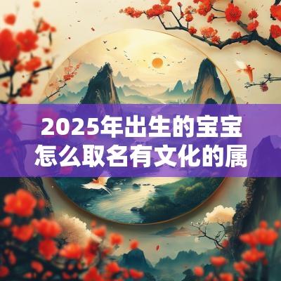 2025年出生的宝宝怎么取名有文化的属蛇新生儿名字