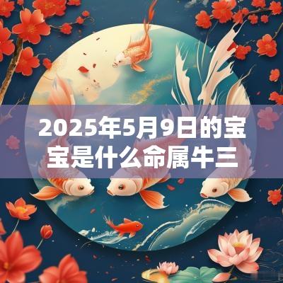 2025年5月9日的宝宝是什么命属牛三月廿八出生取名