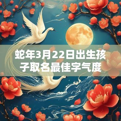 蛇年3月22日出生孩子取名最佳字气度宽宏的蛇宝宝名字