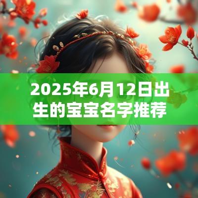 2025年6月12日出生的宝宝名字推荐独特的女孩名字