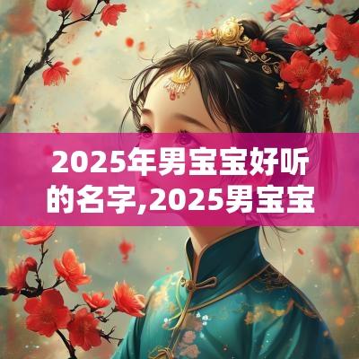 2025年男宝宝好听的名字,2025男宝宝取名完整指南