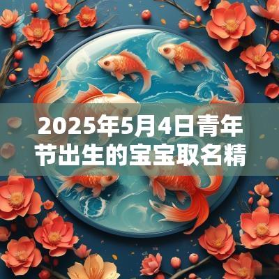 2025年5月4日青年节出生的宝宝取名精选寓意好的字