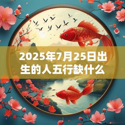 2025年7月25日出生的人五行缺什么补金的名字推荐