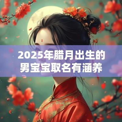 2025年腊月出生的男宝宝取名有涵养又好听的宝宝名字