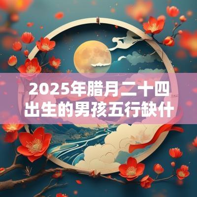 2025年腊月二十四出生的男孩五行缺什么今日八字取名