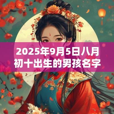2025年9月5日八月初十出生的男孩名字有诗意的名字