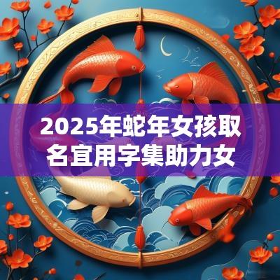 2025年蛇年女孩取名宜用字集助力女孩名字更有内涵