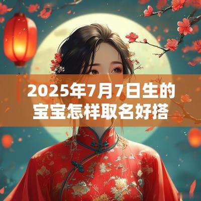 2025年7月7日生的宝宝怎样取名好搭配五行才是最好