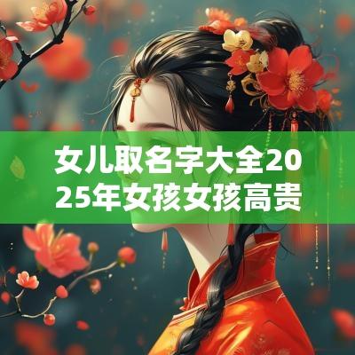 女儿取名字大全2025年女孩女孩高贵有气质的名字精选