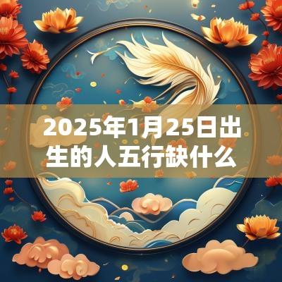 2025年1月25日出生的人五行缺什么属土的名字推荐