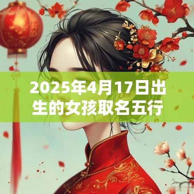2025年4月17日出生的女孩取名五行缺火温婉的名字