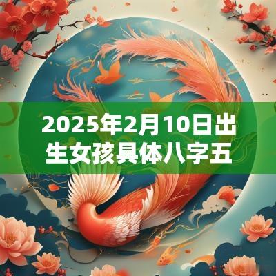 2025年2月10日出生女孩具体八字五行缺金取名大全