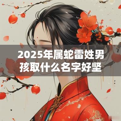 2025年属蛇雷姓男孩取什么名字好坚韧不拔的男生起名