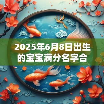 2025年6月8日出生的宝宝满分名字合集寓意好的名字