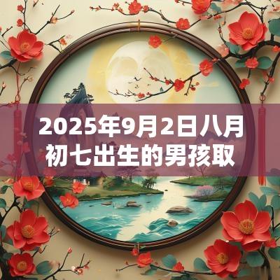 2025年9月2日八月初七出生的男孩取名高分名字建议