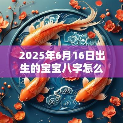 2025年6月16日出生的宝宝八字怎么排五行缺土取名