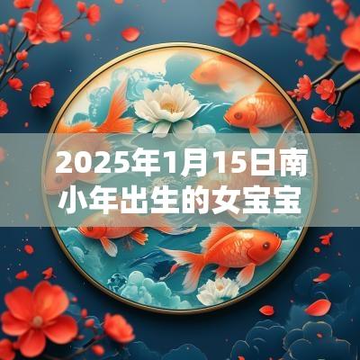 2025年1月15日南小年出生的女宝宝八字新颖的名字