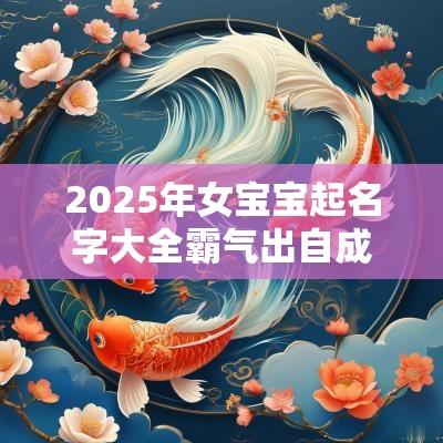 2025年女宝宝起名字大全霸气出自成语的女孩名字集锦