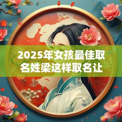 2025年女孩最佳取名姓梁这样取名让人心动而不自知