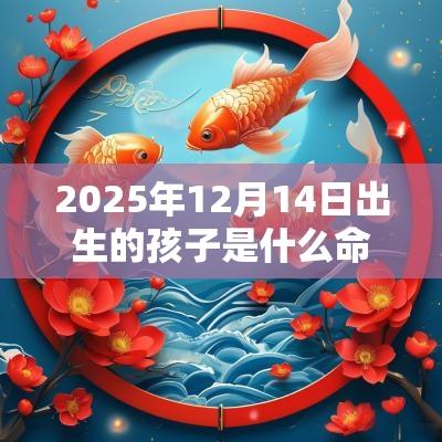 2025年12月14日出生的孩子是什么命好名字怎么取