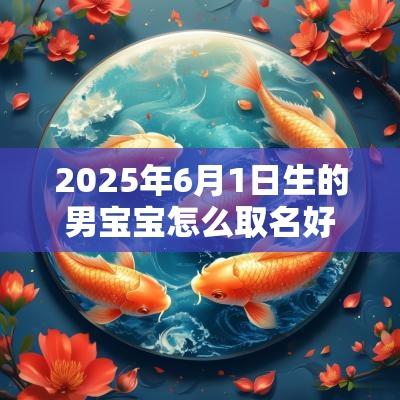 2025年6月1日生的男宝宝怎么取名好寓意的男生名字