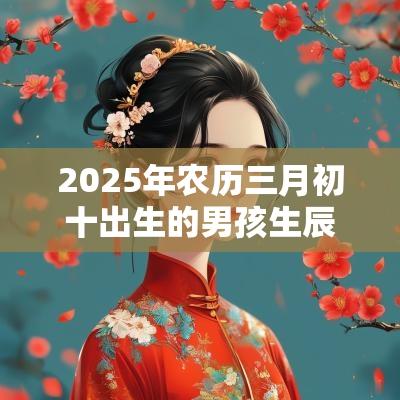 2026年农历三月初十出生的男孩生辰今日周易五行取名