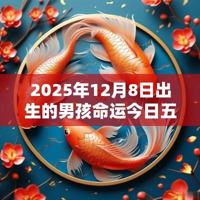 2025年12月8日出生的男孩命运今日五行缺火取名字