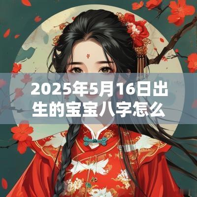 2025年5月16日出生的宝宝八字怎么排五行缺金取名