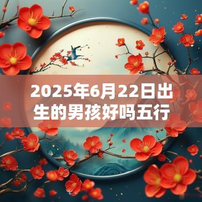 2025年6月22日出生的男孩好吗五行旺缺免费起名字