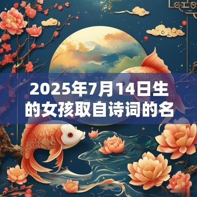 2025年7月14日生的女孩取自诗词的名字优雅的名字
