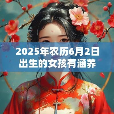 2025年农历6月2日出生的女孩有涵养的名字名字大全