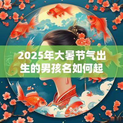 2025年大暑节气出生的男孩名如何起聪慧宝宝名字推荐