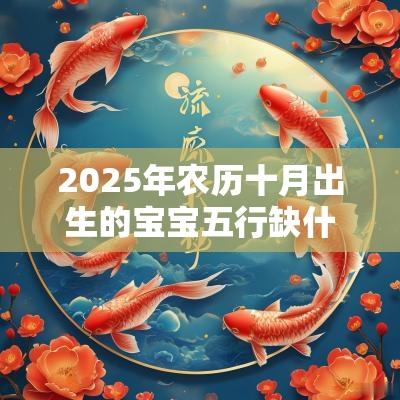 2025年农历十月出生的宝宝五行缺什么新生儿周易取名
