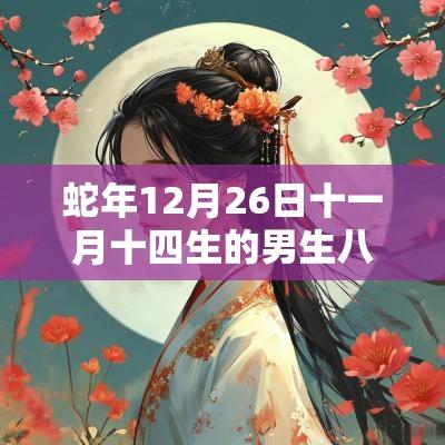 蛇年12月26日十一月十四生的男生八字取名缺金取名宝典