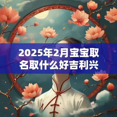 2025年2月宝宝取名取什么好吉利兴旺的新生儿名字