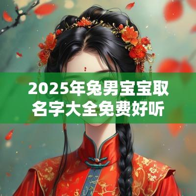 2025年兔男宝宝取名字大全免费好听的男宝宝名字属蛇