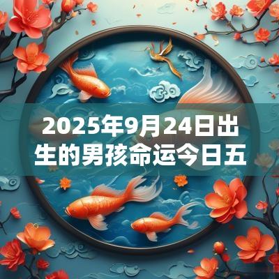 2025年9月24日出生的男孩命运今日五行不缺取名字