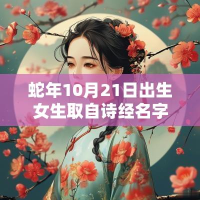 蛇年10月21日出生女生取自诗经名字好听的女宝宝取名