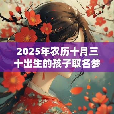 2025年农历十月三十出生的孩子取名参考八字五行命局