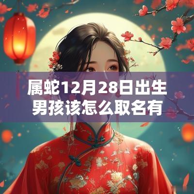属蛇12月28日出生男孩该怎么取名有抱负的男宝宝名字