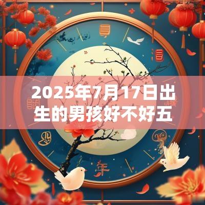 2025年7月17日出生的男孩好不好五行缺水高分取名