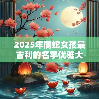 2025年属蛇女孩最吉利的名字优雅大方的女宝宝起名