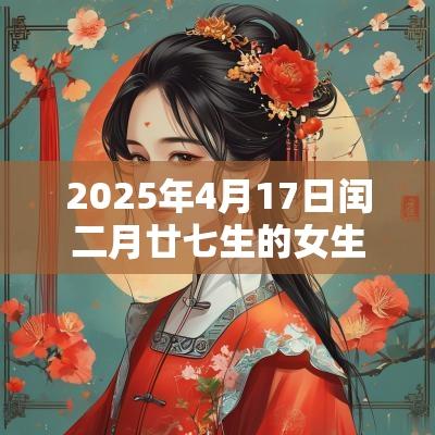 2025年4月17日闰二月廿七生的女生起名取名宜用字